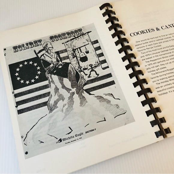 Vintage Cookbook "The Wichita Eagle Favorite Recipe Cookbook" 1980 Kansas VTG - Picture 8 of 10